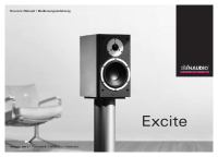 Dynaudio Excite - Owners manual